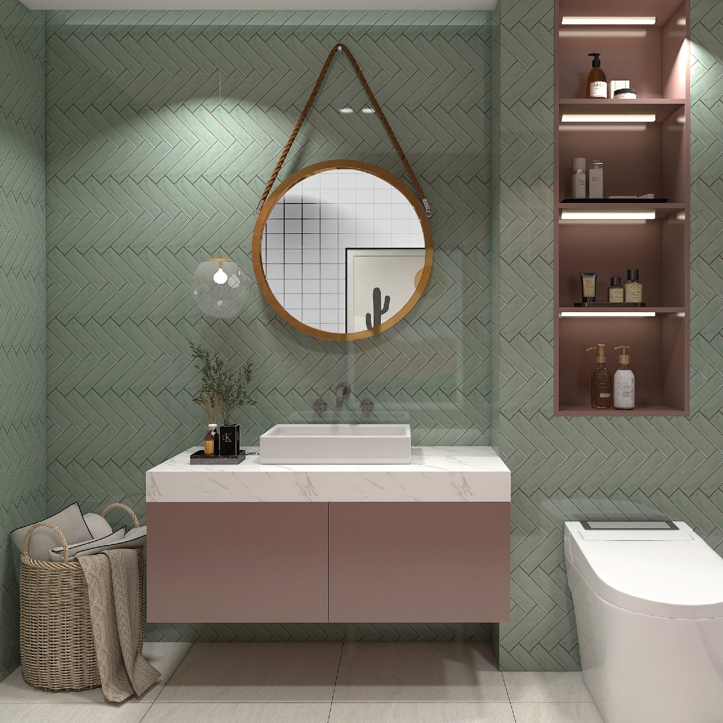 Portmore Sage Green W5211T
