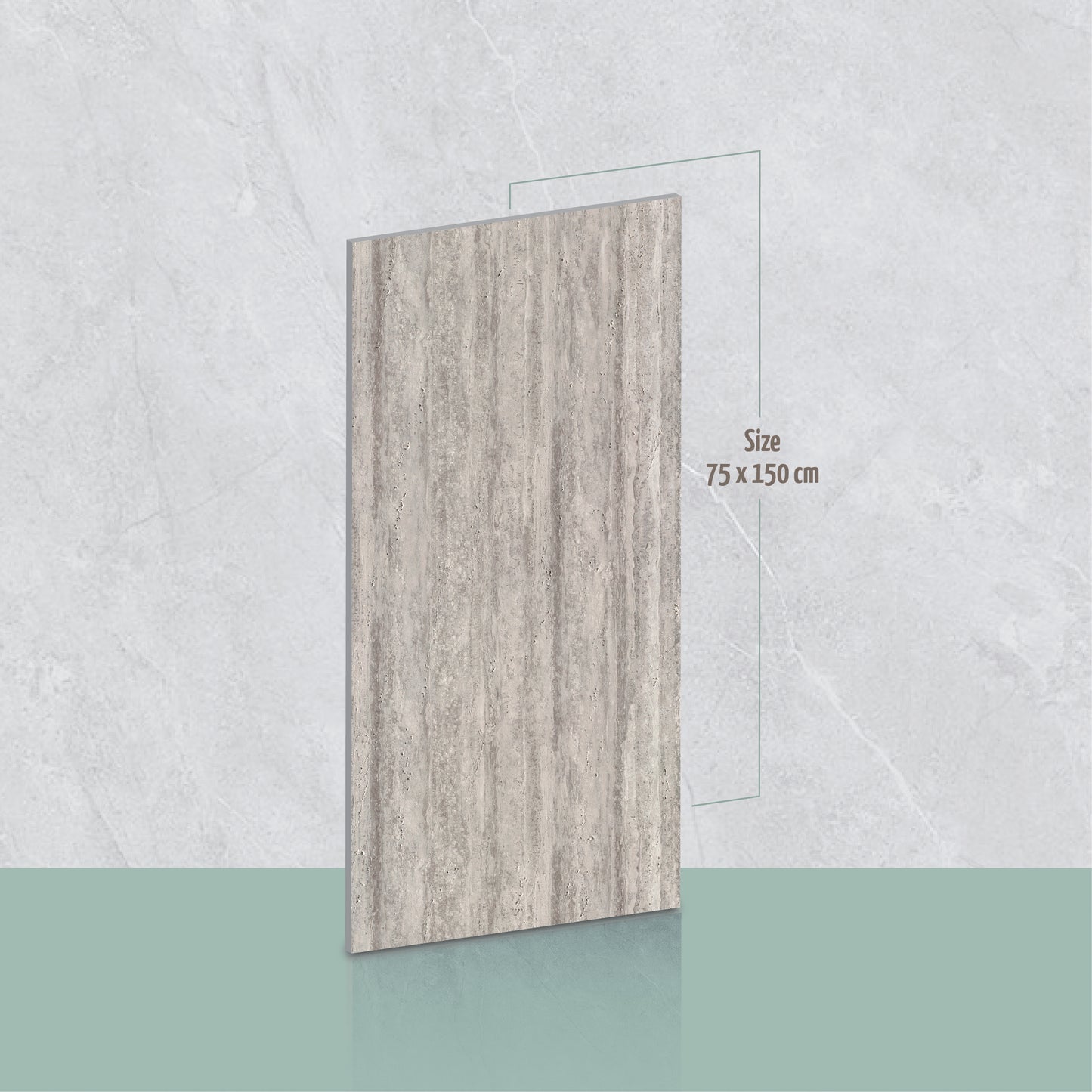 Saint Travertine Titanium